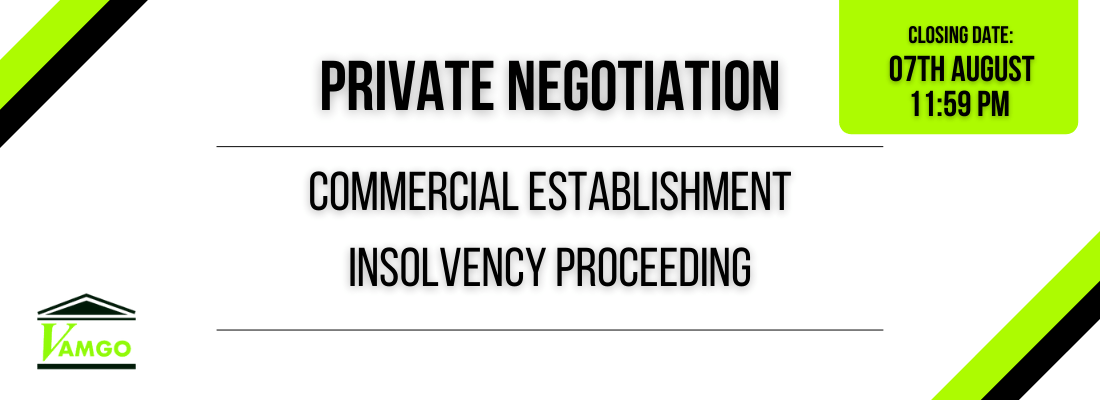Private Negotiation of Commercial Establishment